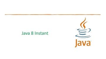 DATE & TIME API: Java 8 Instant | Java 8 Version