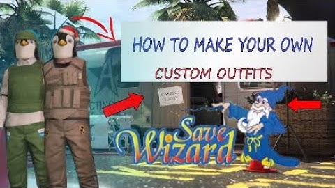 (Patched)HOW TO MAKE YOUR OWN CUSTOM MODDED OUTFITS(*NEED SAVE WIZARD*)PS4