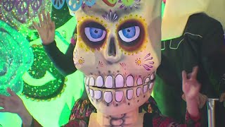 Hundreds celebrate Dia de los Muertos at festival and parade in Houston