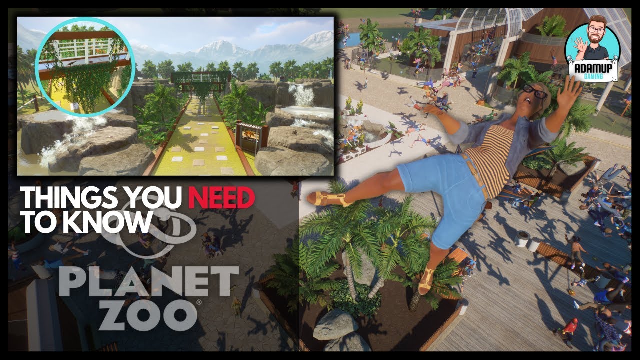 Things YOU Need To Know About Planet Zoo! - Top 5 | Tips and Tricks and Secrets |