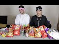 CHOLOS DO HOT CHEETO and TAKIS CHALLENGE