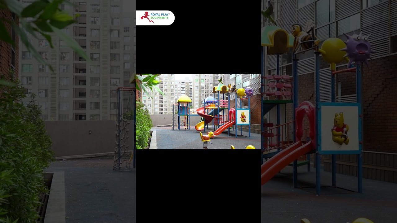 Four Unit M A P S | Garden Play Equipment's For Kids | Big Slides | 8080260260 by royalplay.in