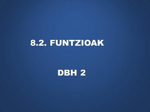 20802 Funtzioak