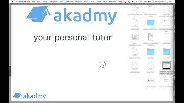 Android  Studio - Status Bar