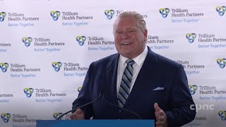Ontario premier on new hospital project, Omicron variant – December 1, 2021