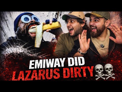 EMIWAY COOKED LAZARUS 🥶🥶 | LAZANUS - EMIWAY BANTAI REACTION 🔥 | BROWN LENS