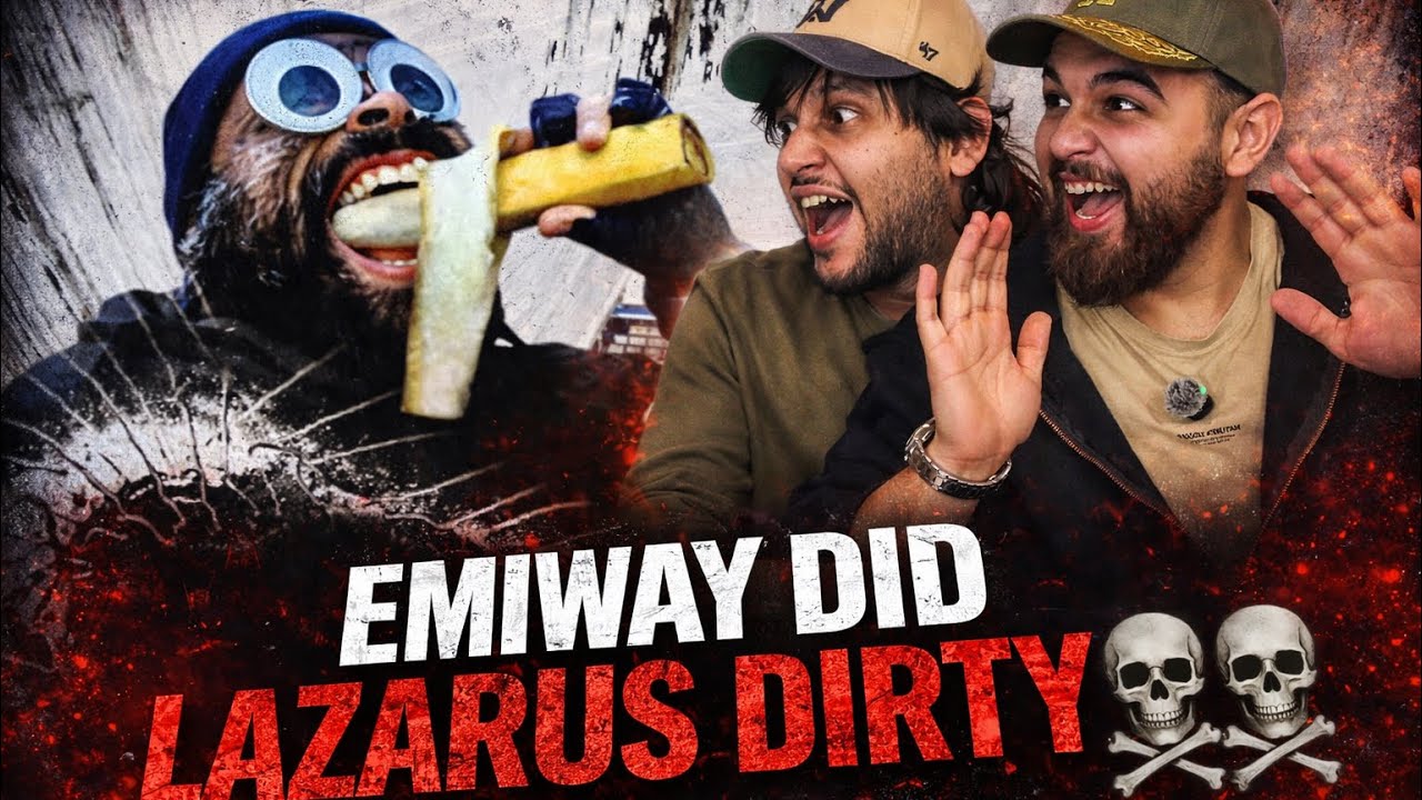 EMIWAY COOKED LAZARUS 🥶🥶 | LAZANUS - EMIWAY BANTAI REACTION 🔥 | BROWN LENS