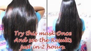 Get rid of Dry, Frizzy & Damaged Hair in 2 hours | Hair Growth Treatment & Hairfall control. | DIY