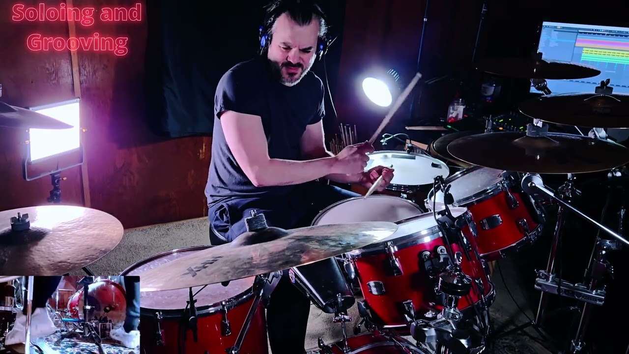 Creative Drumming: Solo Ideas Over a Bass Vamp🎸🥁🎶👉💛