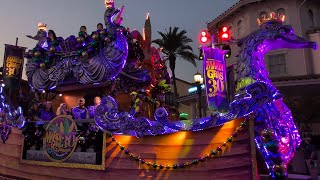 Universal Mardi Gras Parade 4K - Universal Studios Florida - Universal Orlando Resort