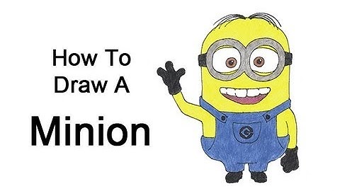 How to Draw a Minion (Despicable Me)