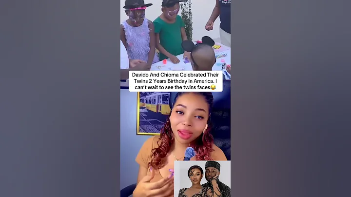 Davido And Chioma Celebrated Their Twins 2 Years Birthday In America. #davidochioma