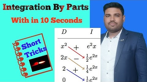 Integration by parts | Integration | Class 12 | IIT-JEE | NDA | CSIR-NET | By Er. P.N.Tiwari Sir