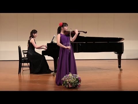Sarasate Spanishdance No.7a moll千野瑞希11歳（小６）芦塚音楽千葉教室18年11月11日秋の発表会