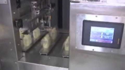 Inline Pick & Place Machine for Oval Bottles