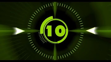 Countdown Timer (v 212) 10 sec with Sound Effects and Voice HD