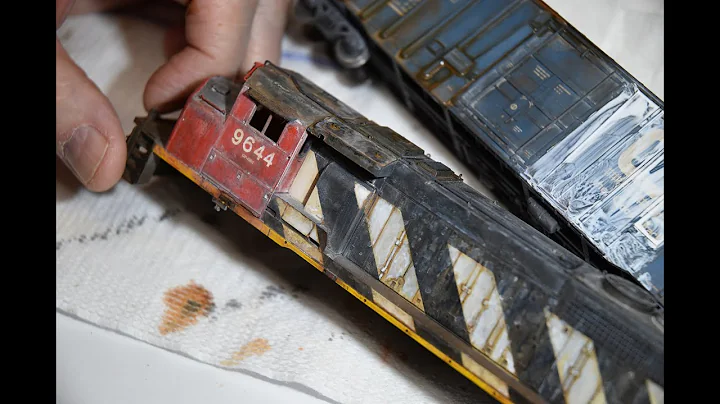 The Weathered Locomotive: Easy Pro Paint Fade Tip