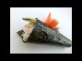 How to make a hand rolltemaki