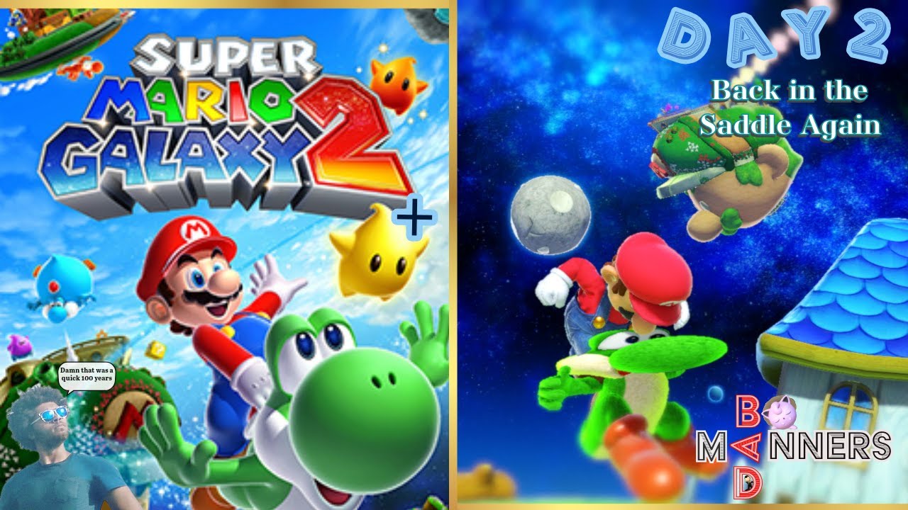 Elite Smasher Dominates Gravity in SUPER MARIO GALAXY 2! (Day 2)(Blind)