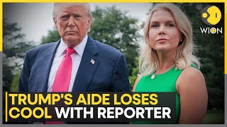 Trump Aide Karoline Leavitt's 'Your Mom Did' Reply Sparks Debate, Faces Media Backlash | WION News