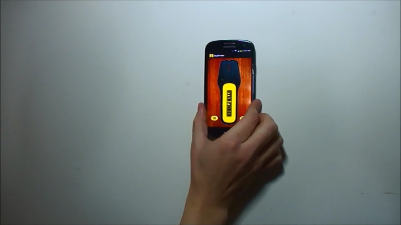Stud Finder Android App YouTube Stud Finder Android App YouTube