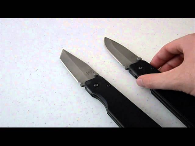 Buck/Strider 880: Tanto & SpearPoint - YouTube