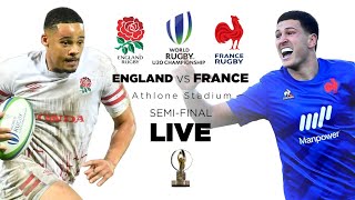 France U20 vs England U20 6N 2024