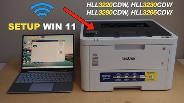 Brother HLL3220cdw Setup Windows 11, Wireless Setup, 2-Sided Printing...