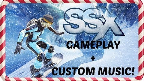 SSX Gameplay + Custom Music | Christmas Special
