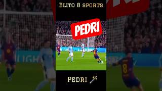 ¡La VISIÓN de Pedri es de otro planeta! 👽🎩 #shorts