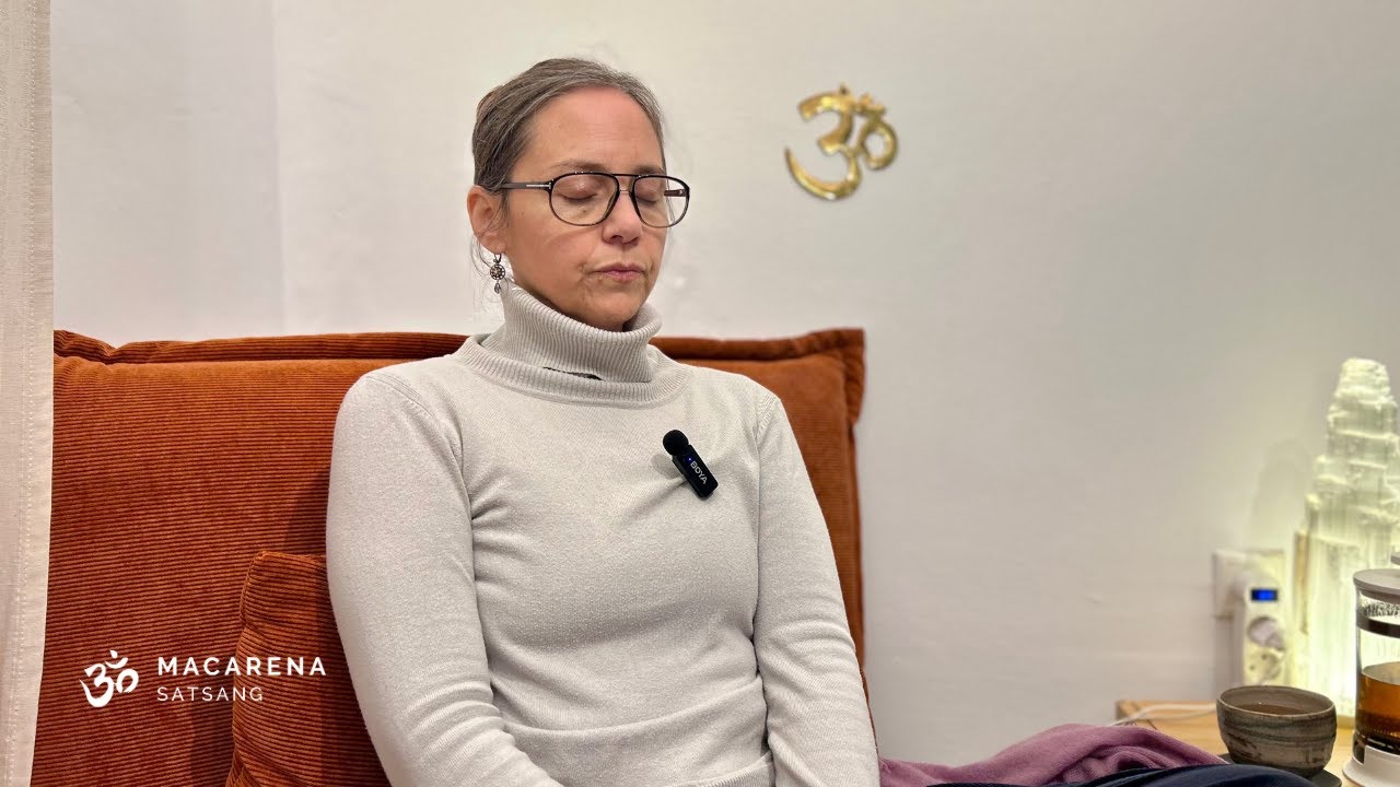 Satsang con Macarena. 