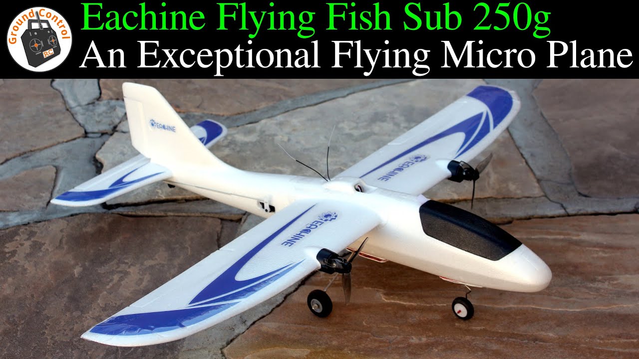 It's an Exceptional Flying Micro Plane Eachine Flying Fish W650 Sub