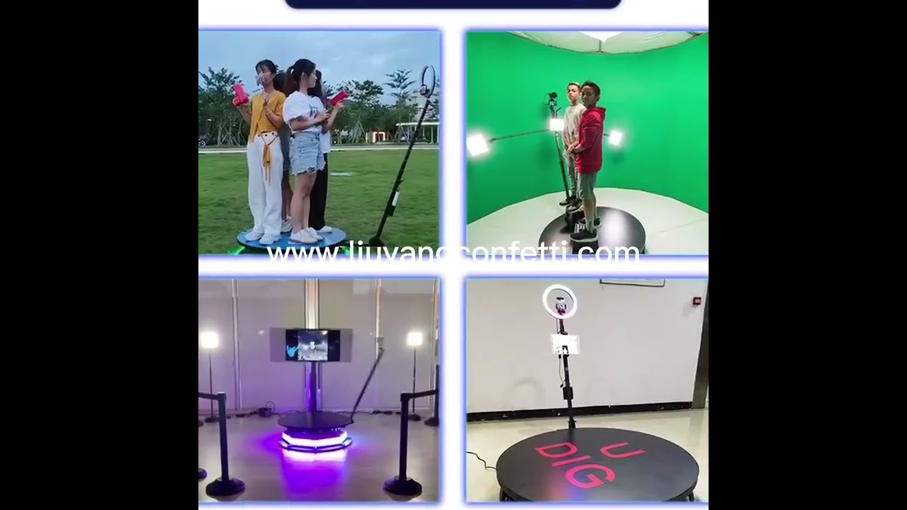 360 photo video booth