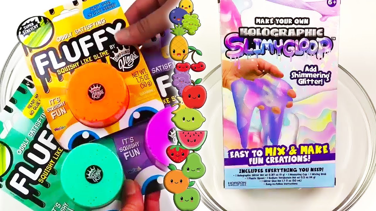 Store Bought Slime Review ! Testing Slime Kits ! Satisfying Slime ASMR !