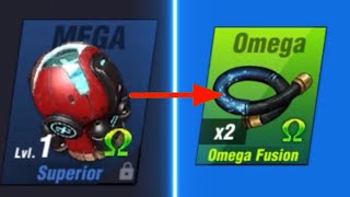 Boxing star : How to get Omega fusion From Unused Omega Gear!! screenshot 5