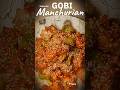 Restaurant style Gobi Manchurian 😋 easy homemade snacks recipes🌶️  #viral #asmr #snacks #food