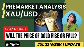 GOLD TRADING STRATEGY  XAUUSD ANALYSIS TODAY  LIVE FOREX TRADING l PREMARKET ANALY TAMIL-JULY 2023