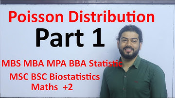 Poisson Distribution Part 1 Introduction and Exam Question Solution  TU MBS MBA BBA  Statistics