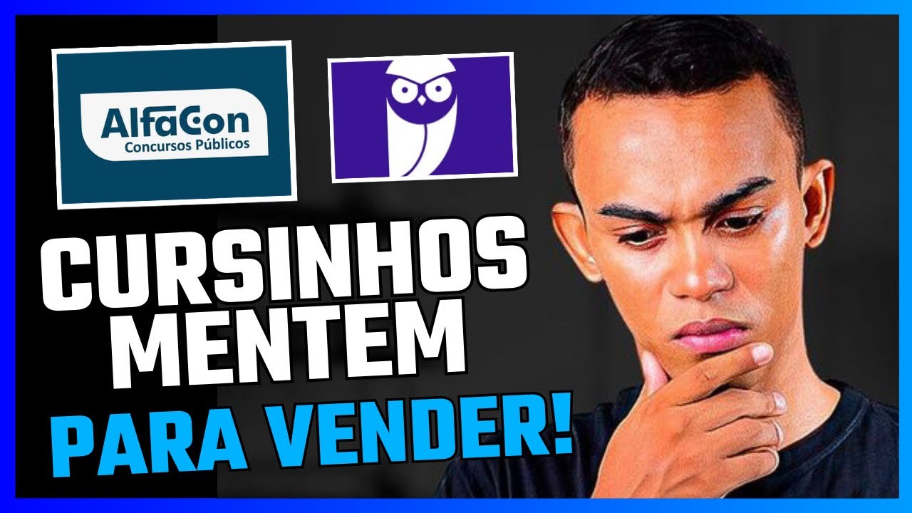 NÃO ACREDITE EM ALGUNS CURSINHOS