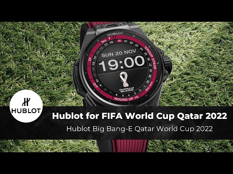 Hublot announces the new Big Bang e Fifa World Cup Qatar 2022