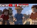LEGO Jurassic World - 100% Guide - #1 Prologue - All Collectibles (Minikits &amp; Amber Bricks) [HD]