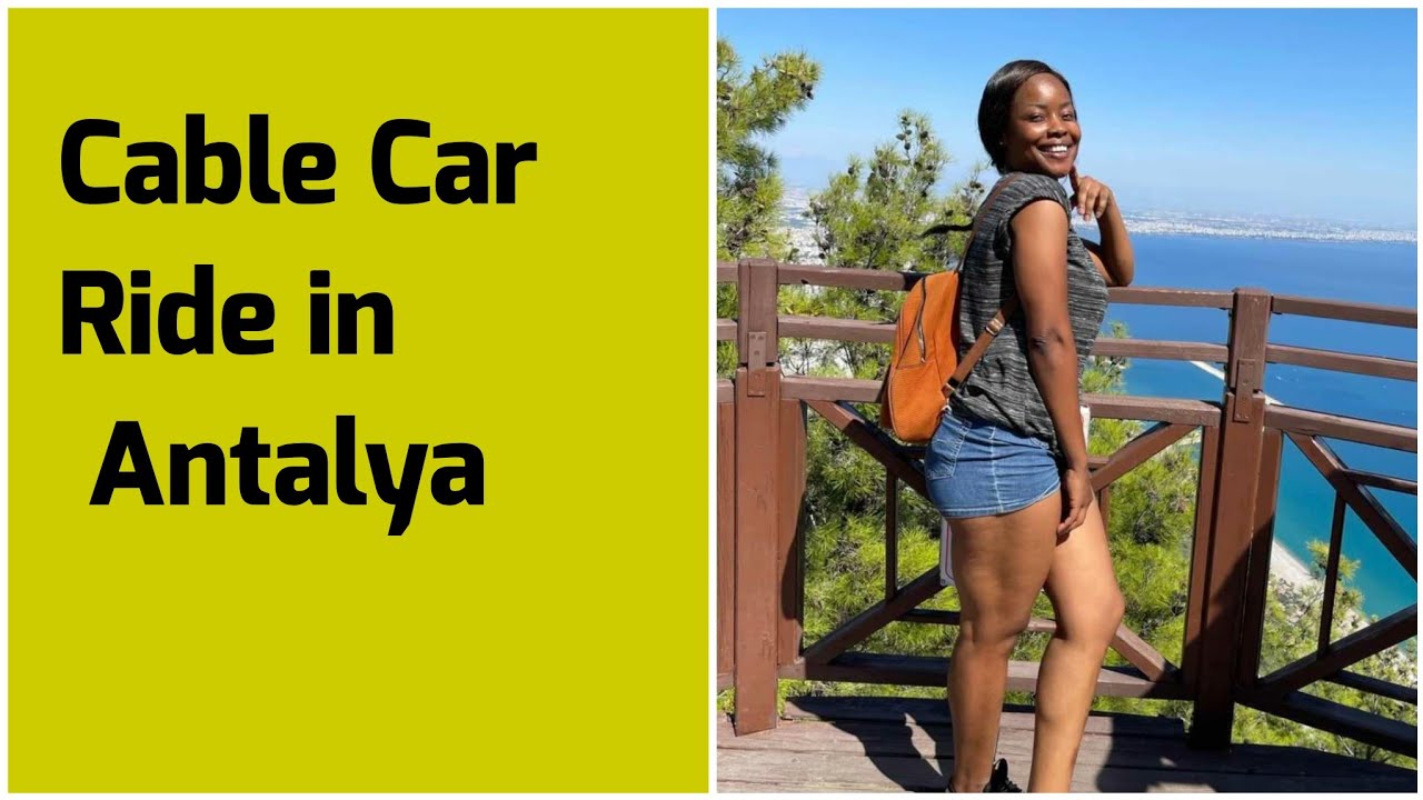 Cable Car Ride In Antalya- Best View Ever- Nature/Sea view. Exploring Antalya
