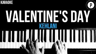 Kehlani - Valentine's Day Shameful Karaoke SLOWER Acoustic Piano Instrumental Cover Lyrics