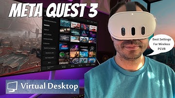 Meta Quest 3 / 3S Best Virtual Desktop Settings For 2025 | Featuring ASUS ROG GT-BE98 WIFI 7 Router!