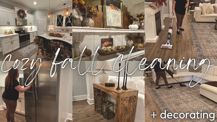 🍂2023 FALL CLEAN AND DECORATE WITH ME | FALL CLEANING MOTIVATION