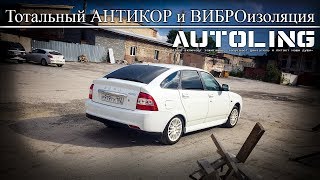 Тотальный АНТИКОР и ВИБРОизоляция (авто-влог)