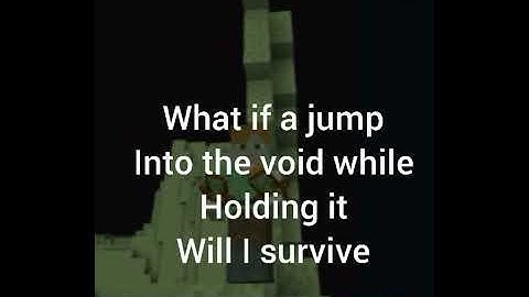 Will I survive with Totem of Undying in the Void Minecraft