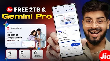 Jio FREE Google AI Pro Subscription 🔥 FREE 2TB Google Drive Storage & Gemini Pro ✅ Redeem Process