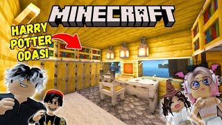 HARRY POTTER ODASI YAPTIKMUHAMMET EFE ARIARIGİLLERMINECRAFT