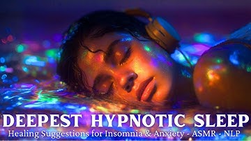 Deep Sleep Hypnosis For Insomnia, Chronic Anxiety, and Stress - ASMR - NLP - Trauma Informed